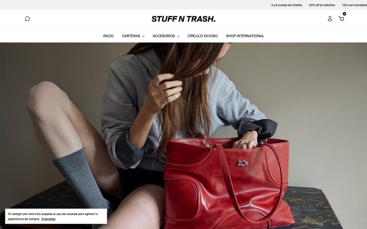 Screenshot de stuffntrash.com